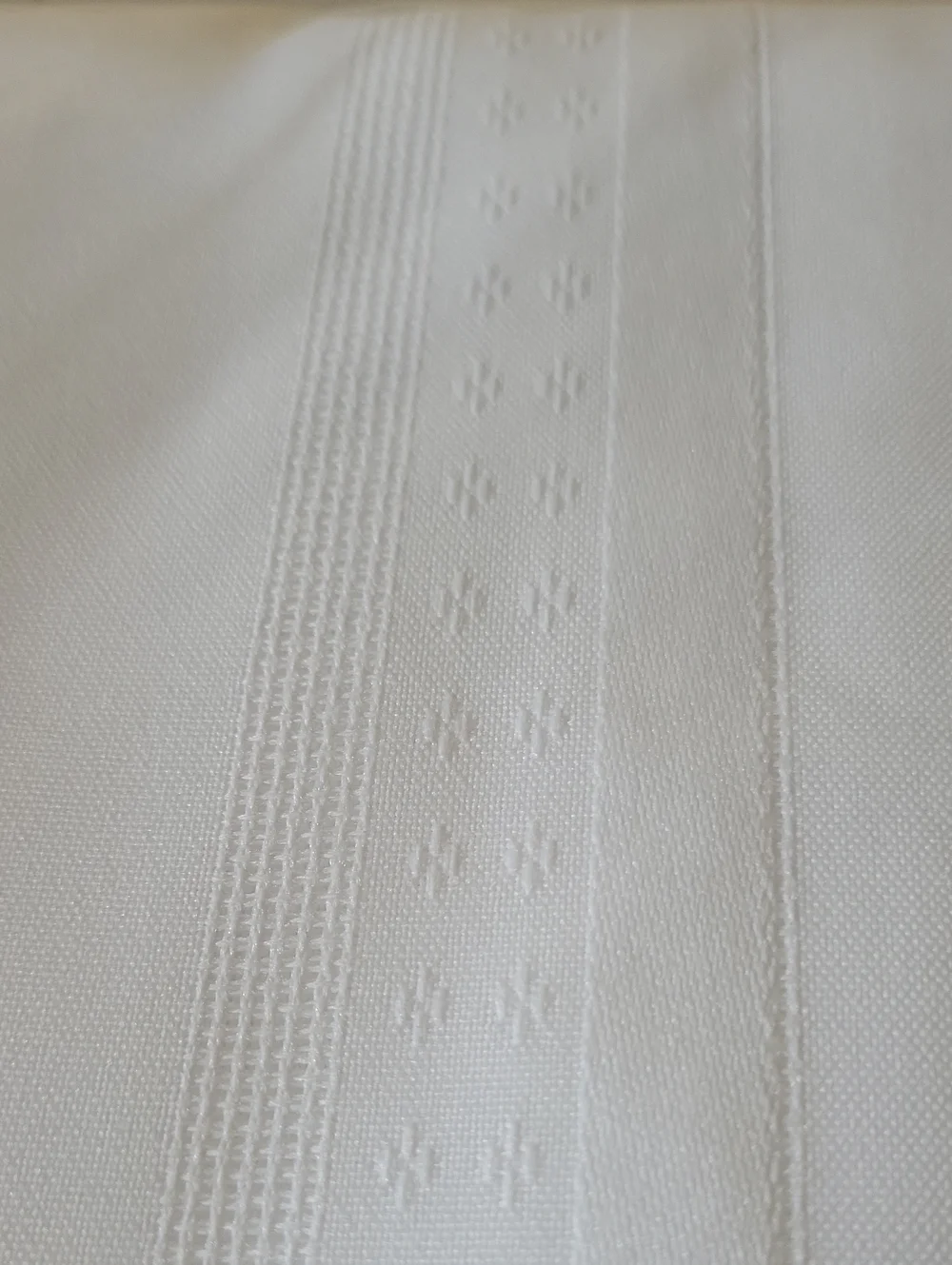 Continental Stripe Polyester Tableclorh 60